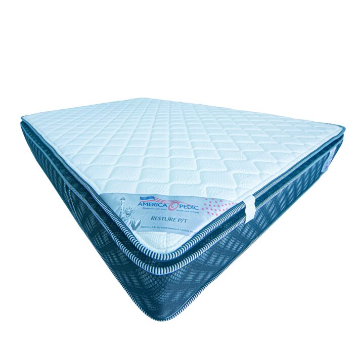 Resture Pillow Top pocket spring - amirca-o-pedic - Image 1