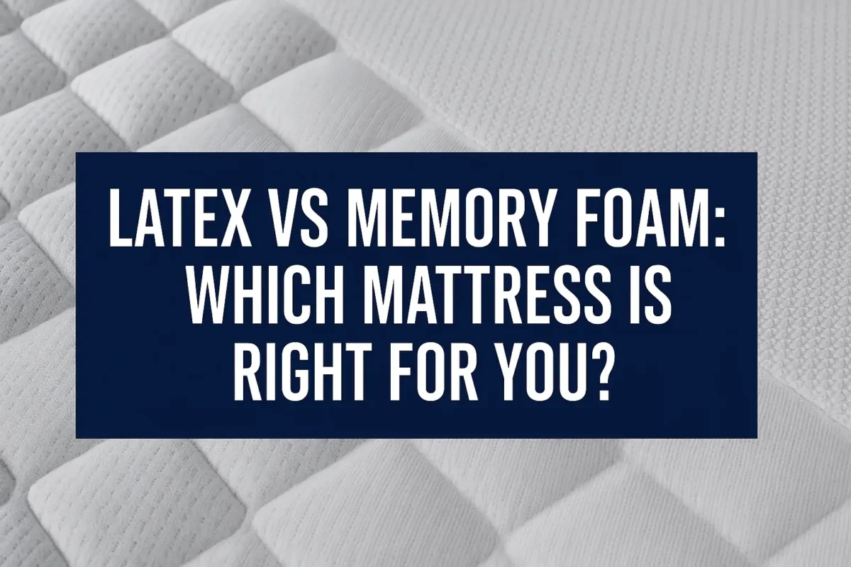 Latex vs Memory Foam